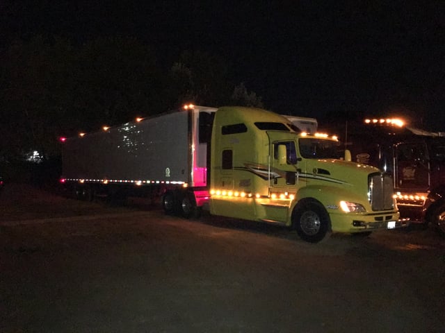 Jeff's big rig, first picture.